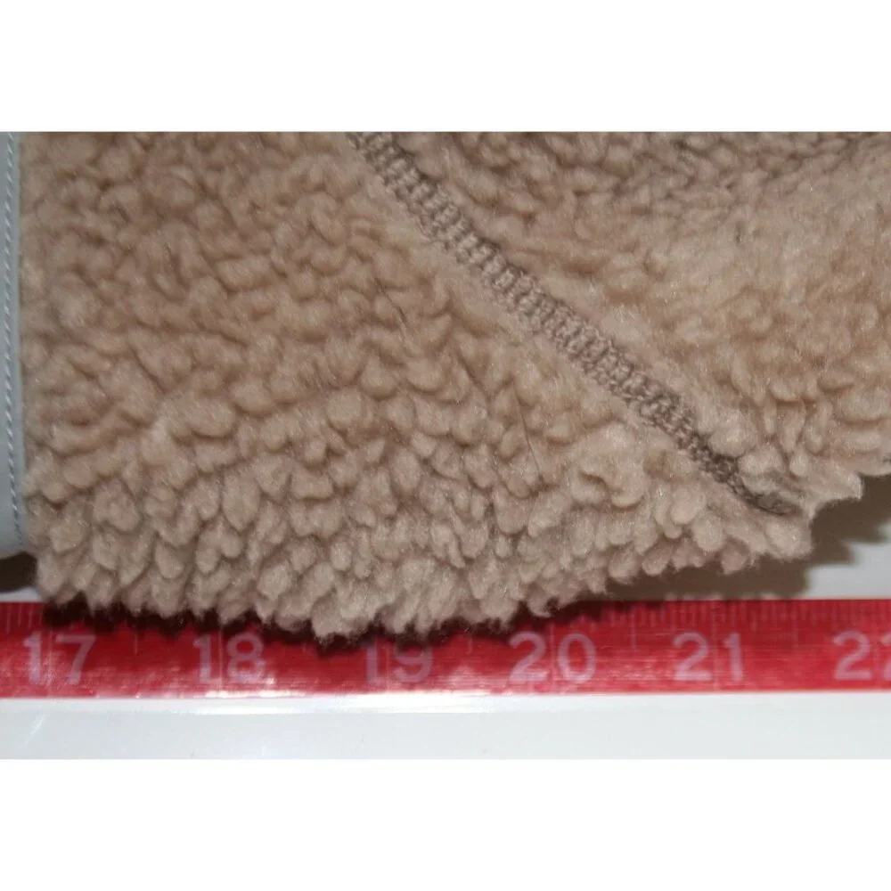 Patagonia Retro-X Sherpa Fleece Jacket Womens L Taupe Shroom Windproof Outdoors - Picture 9 of 10